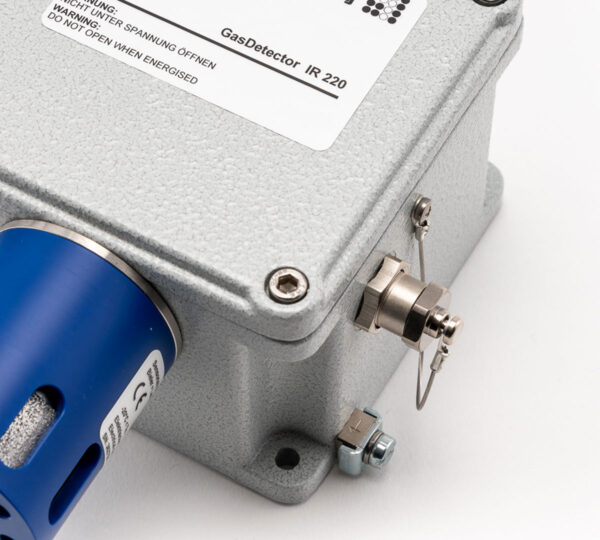 CalibrationBox-Anschluss am Bieler+Lang GasDetector IR 220