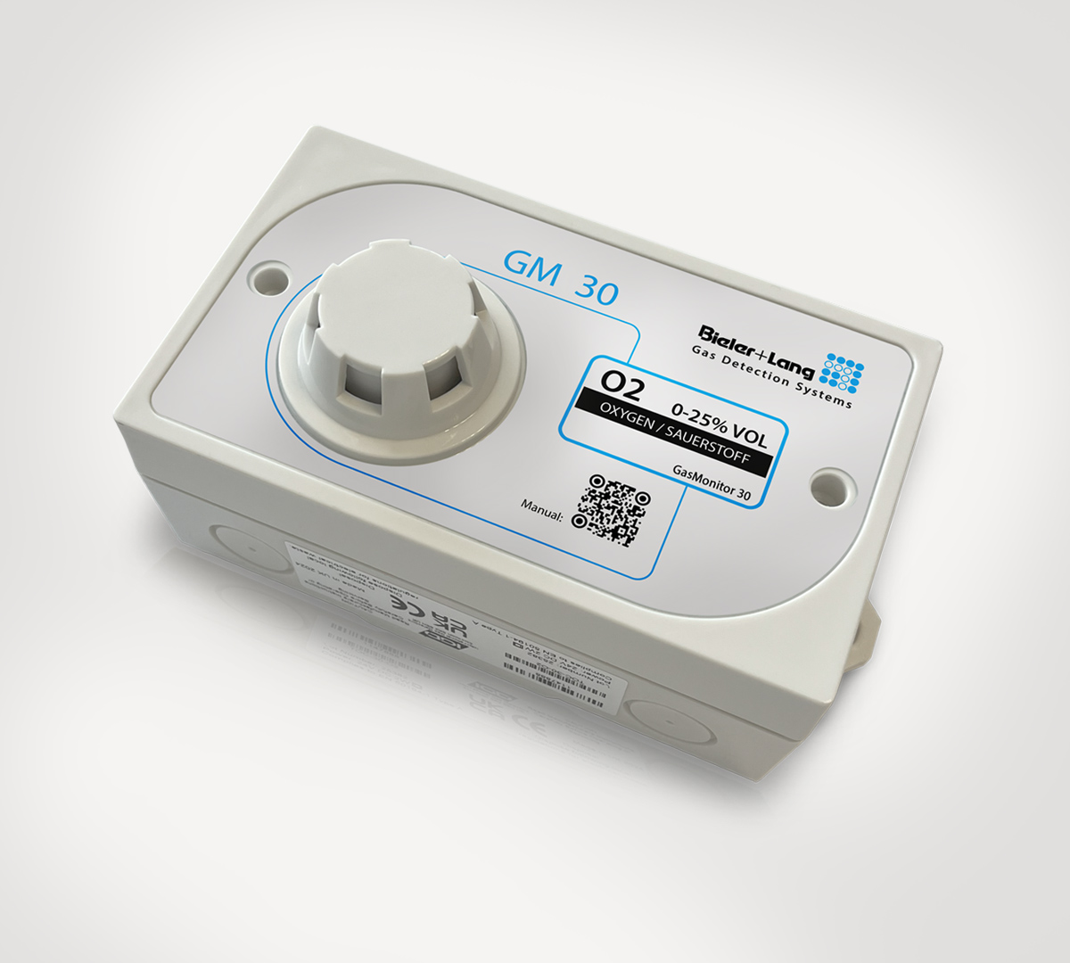 Bieler+Lang_GasMonitor GM 30_perspective_view_innovative_safe_area_gasdetector_varios_sensor_options