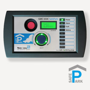 GMC 650C SafePark Switschboard_HMI_Bieler+Lang_Tiefgaragen_Parkhaus_Gaswarnanlage_2-Draht-BUS-Bedieneinheit_mit_Farbwechseldisplay
