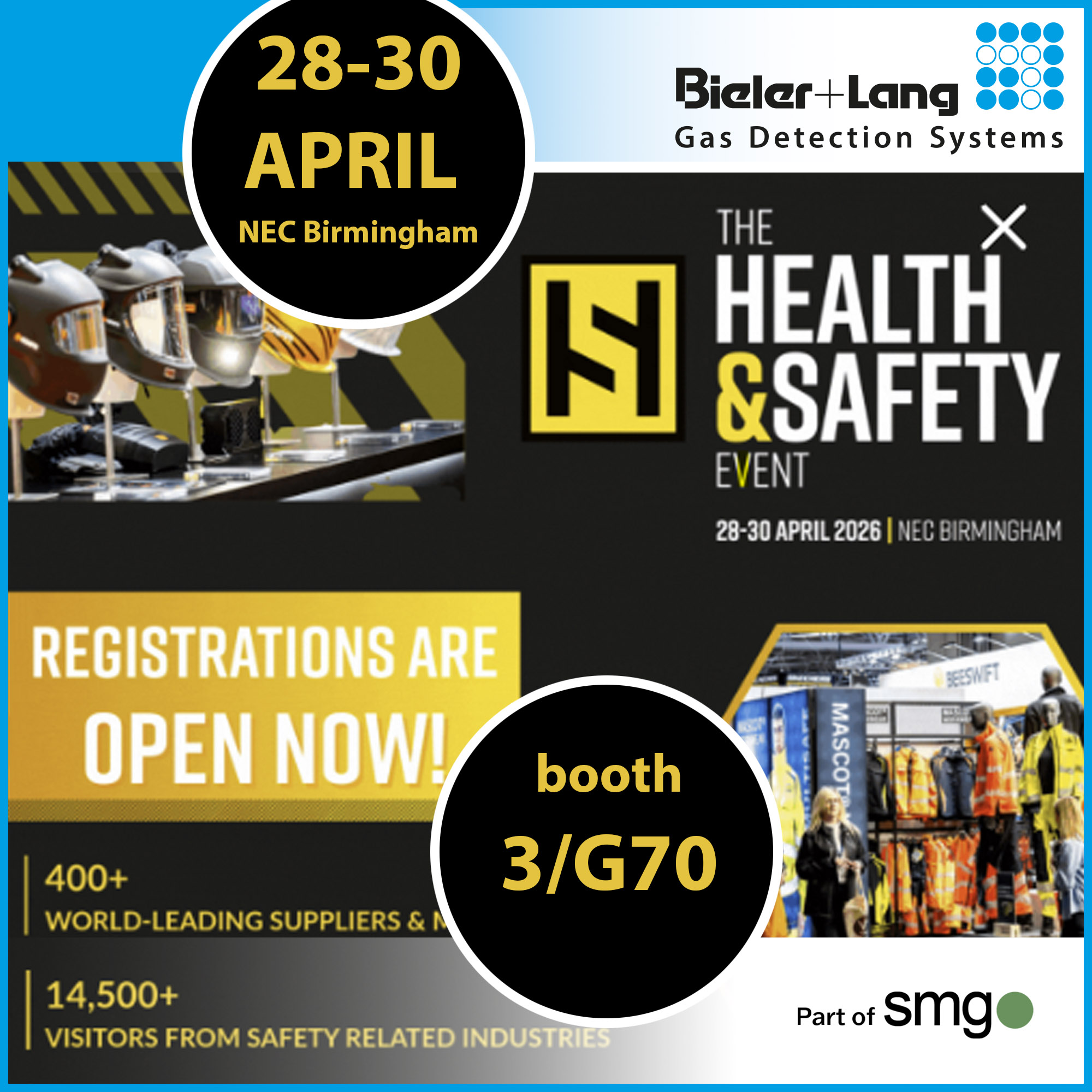 Bieler+Lang_und die_safe_monitoring_group_at_the_health_and_safety_event_April_2026