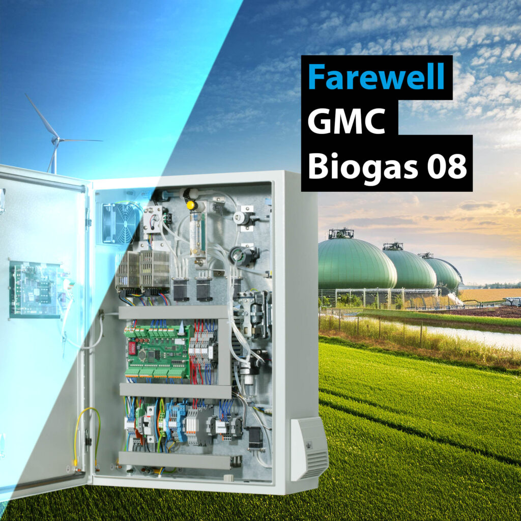 Beitrag zur Energiewende Bieler+Lang_Biogasanalysator_GMC Biogas 08 offen vor Biogasanlage und Windrad_Abkündigung_Juli 2026_B+L_part_of_SMG_WEB_2000x2000px_20072026