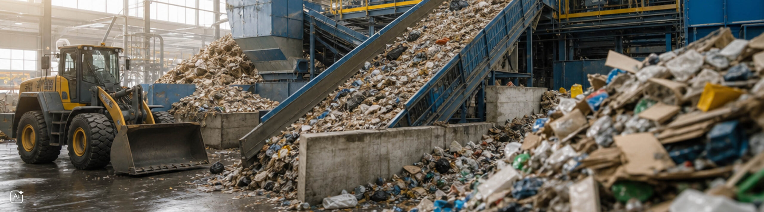 Bieler+Lang_Gaswarneinrichtungen_in_Abfallwirtschaft_Befüllung_Sortieranlage_am_Recyclinghof