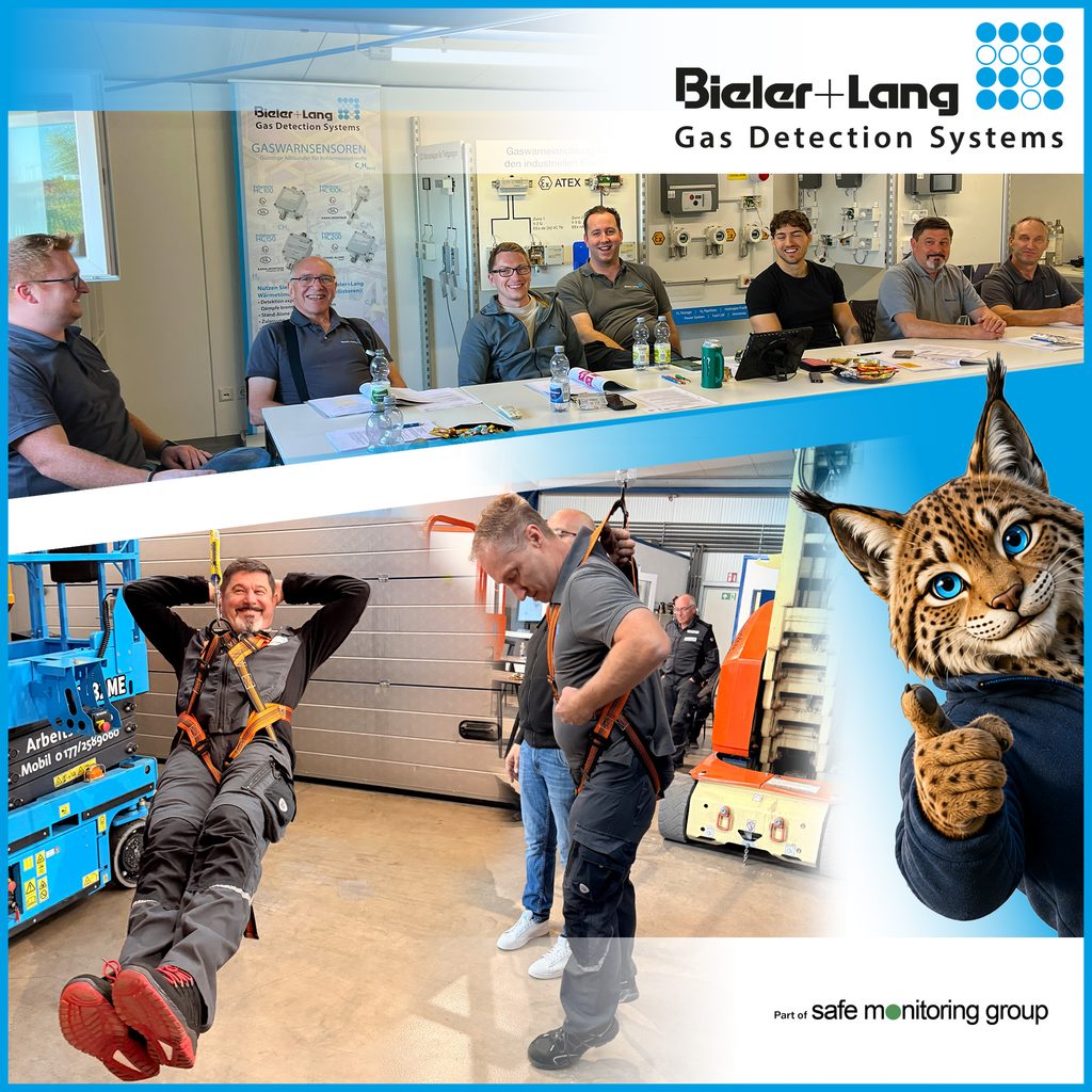 Schulungswoche der Servicetechniker bei Bieler+Lang Gaswarneinrichtungen. 